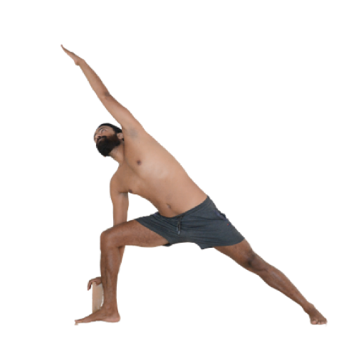 Yoga Pose: Extended Side Angle | Yoga drawing, Yoga poses, Yoga illustration